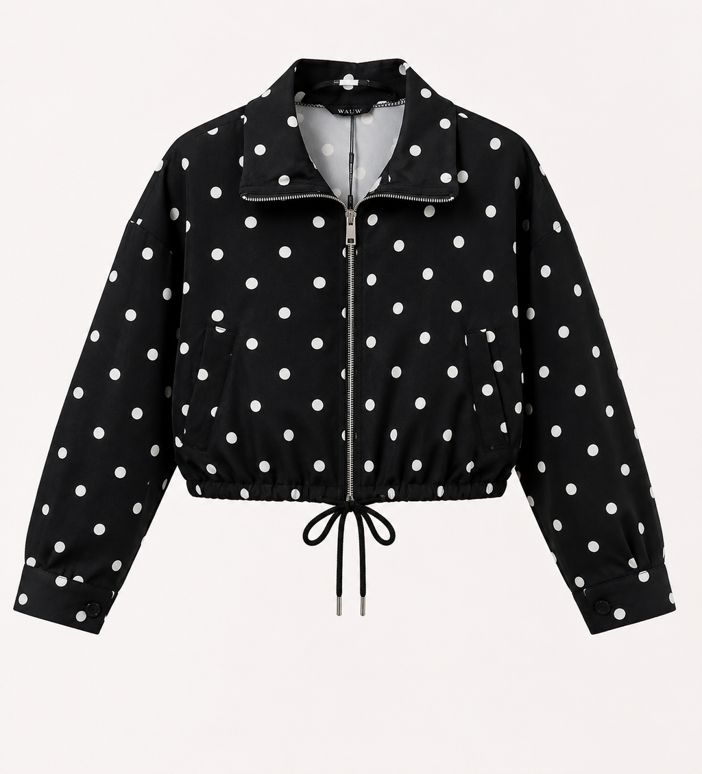 Polka dot jacket